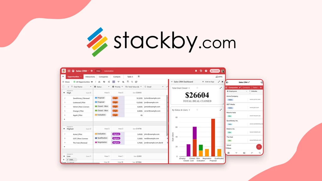 Stackby Lifetime Deal - AppsWorld