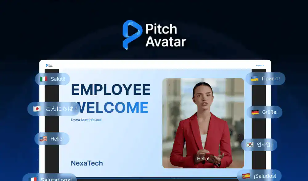 Pitch Avatar Interactive video avatar software - AppsWorld